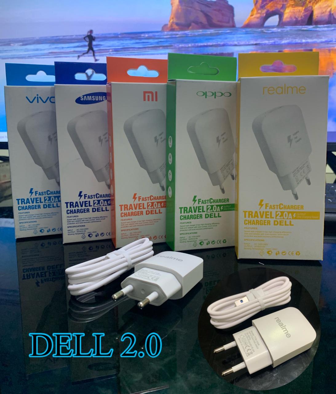 TRAVEL CHARGER BRAND BATOK DELL 2.4A